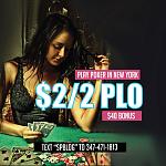 Looking for a safe and comfortable No Limit Hold ‘Em poker game in New York City? Text "SPBlog" to (347) 471 1813 with your full name, email,...